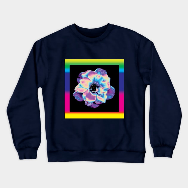 Pastel Flower Crewneck Sweatshirt by saif